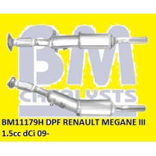 DPF RENAULT MEGANE III 1.5cc dCi 09-